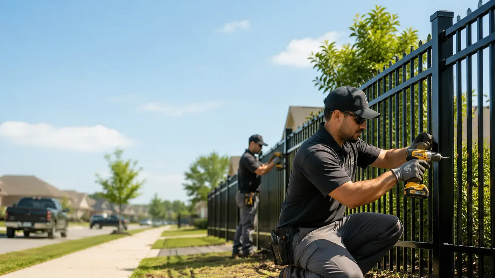 Metal Fence Installation in Wills Point, TX